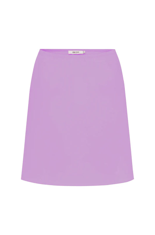 MINI SLIP SKIRT | LAVANDA