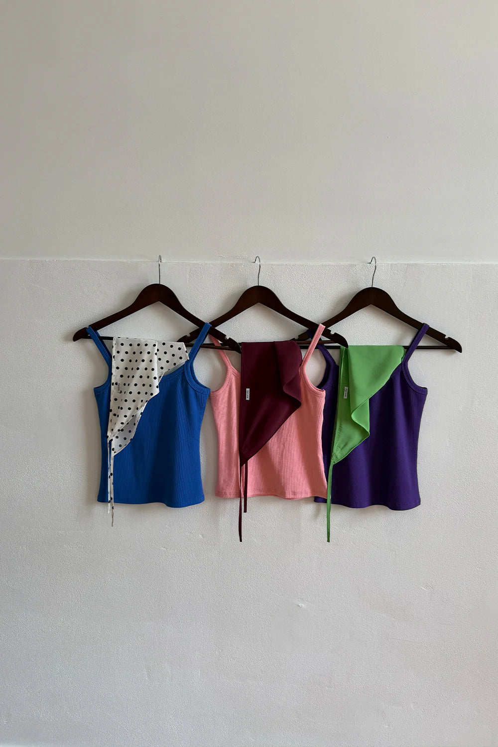 RIBBED SINGLET | COBALTO
