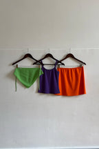 RIBBED SINGLET | VIOLA