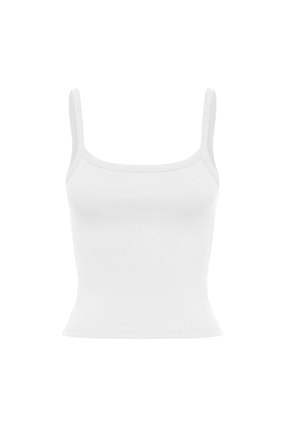 RIBBED SINGLET | BIANCA