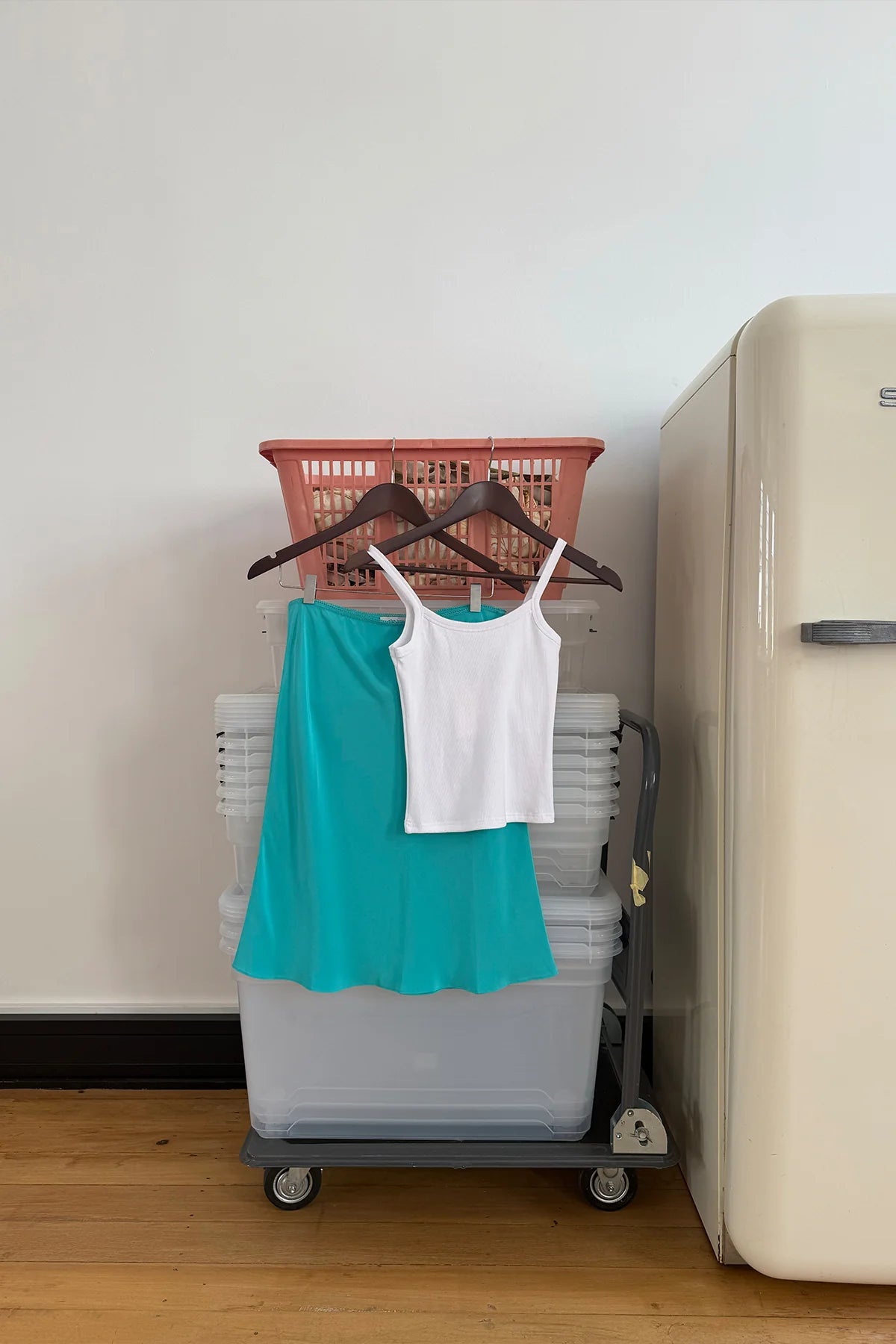 BIAS KNEE SKIRT | TURCHESE