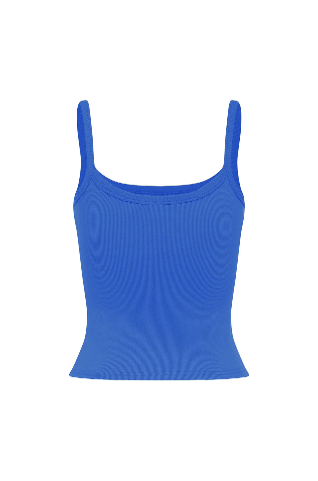 RIBBED SINGLET | COBALTO