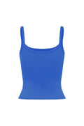 RIBBED SINGLET | COBALTO