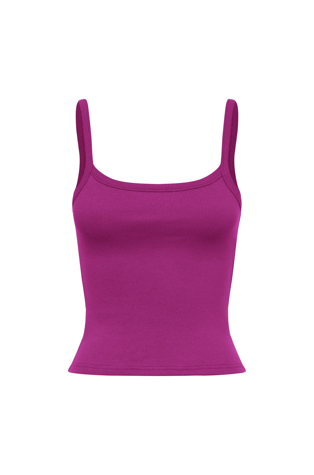 RIBBED SINGLET | IRIS