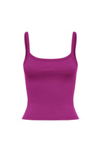 RIBBED SINGLET | IRIS