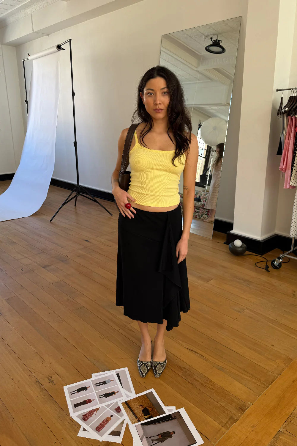 RIBBED SINGLET | LIMONE