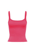 RIBBED SINGLET | ROSSETTO
