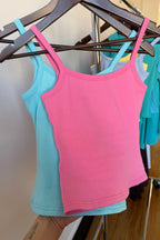 RIBBED SINGLET | ROSA ROSA