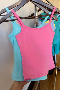 RIBBED SINGLET | ROSA ROSA