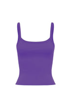 RIBBED SINGLET | VIOLA