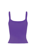 RIBBED SINGLET | VIOLA