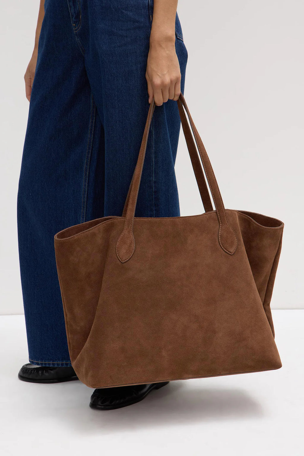 OLIVIA SUEDE TOTE BAG | AMARO