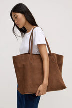 OLIVIA SUEDE TOTE BAG | AMARO