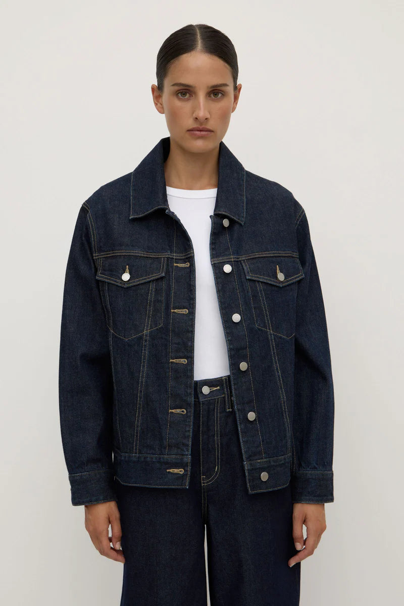 DENIM OVERSIZED JACKET | RINSE