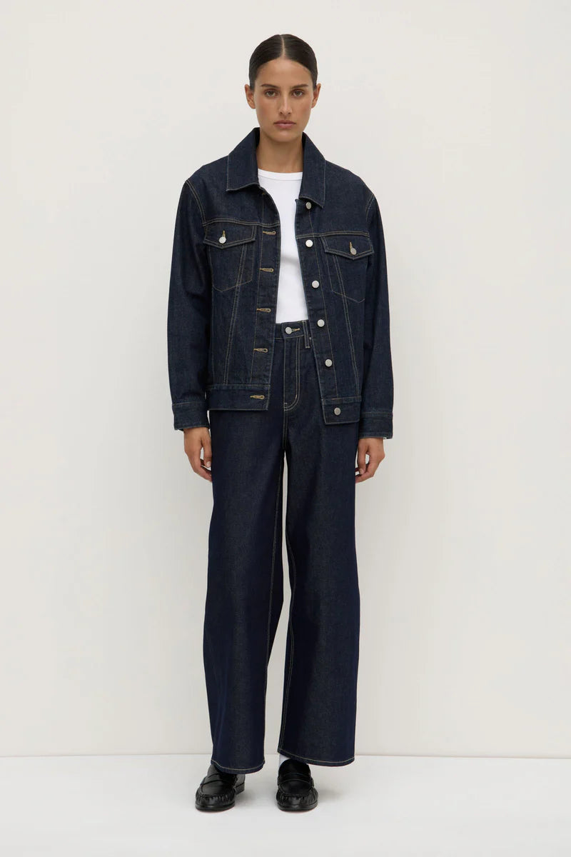 DENIM OVERSIZED JACKET | RINSE