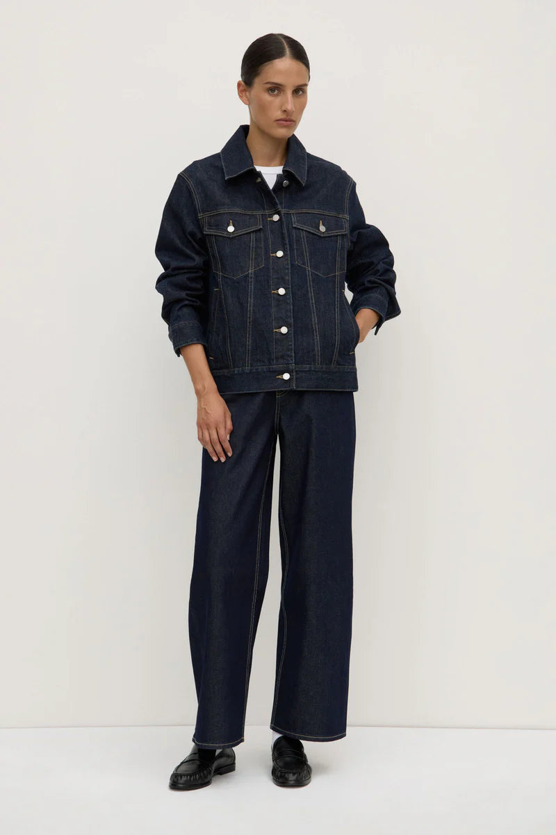DENIM OVERSIZED JACKET | RINSE