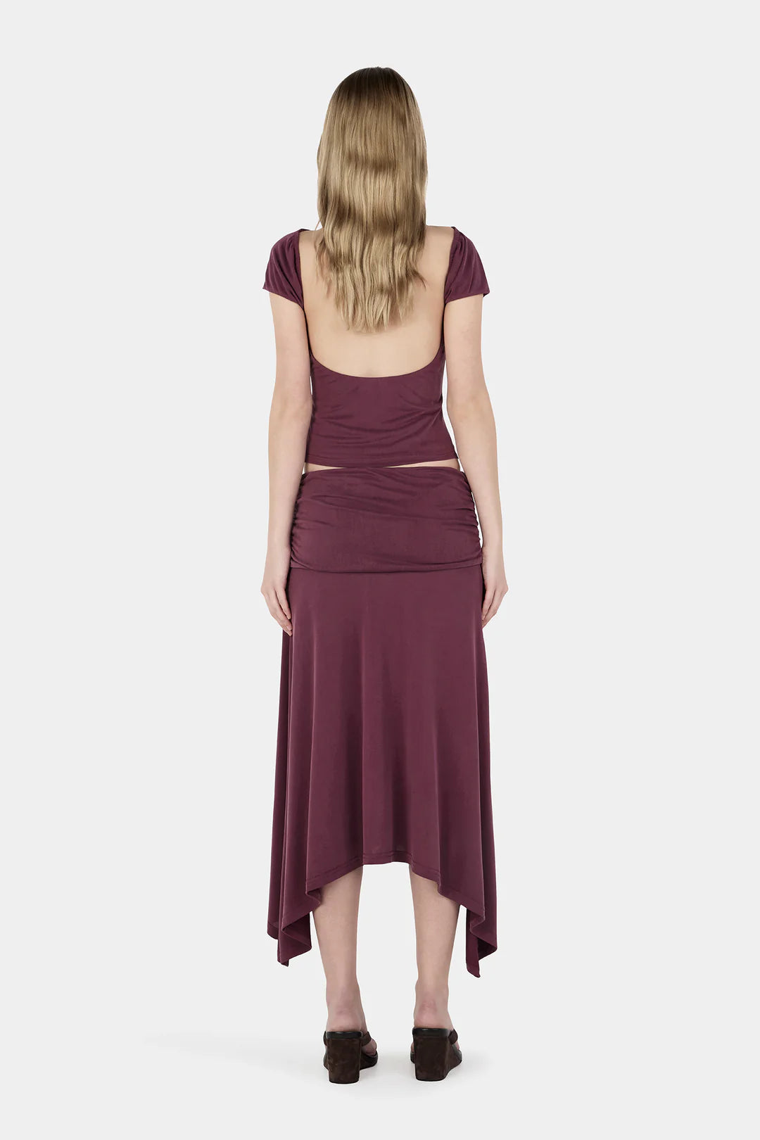 PAULA TEE | PLUM