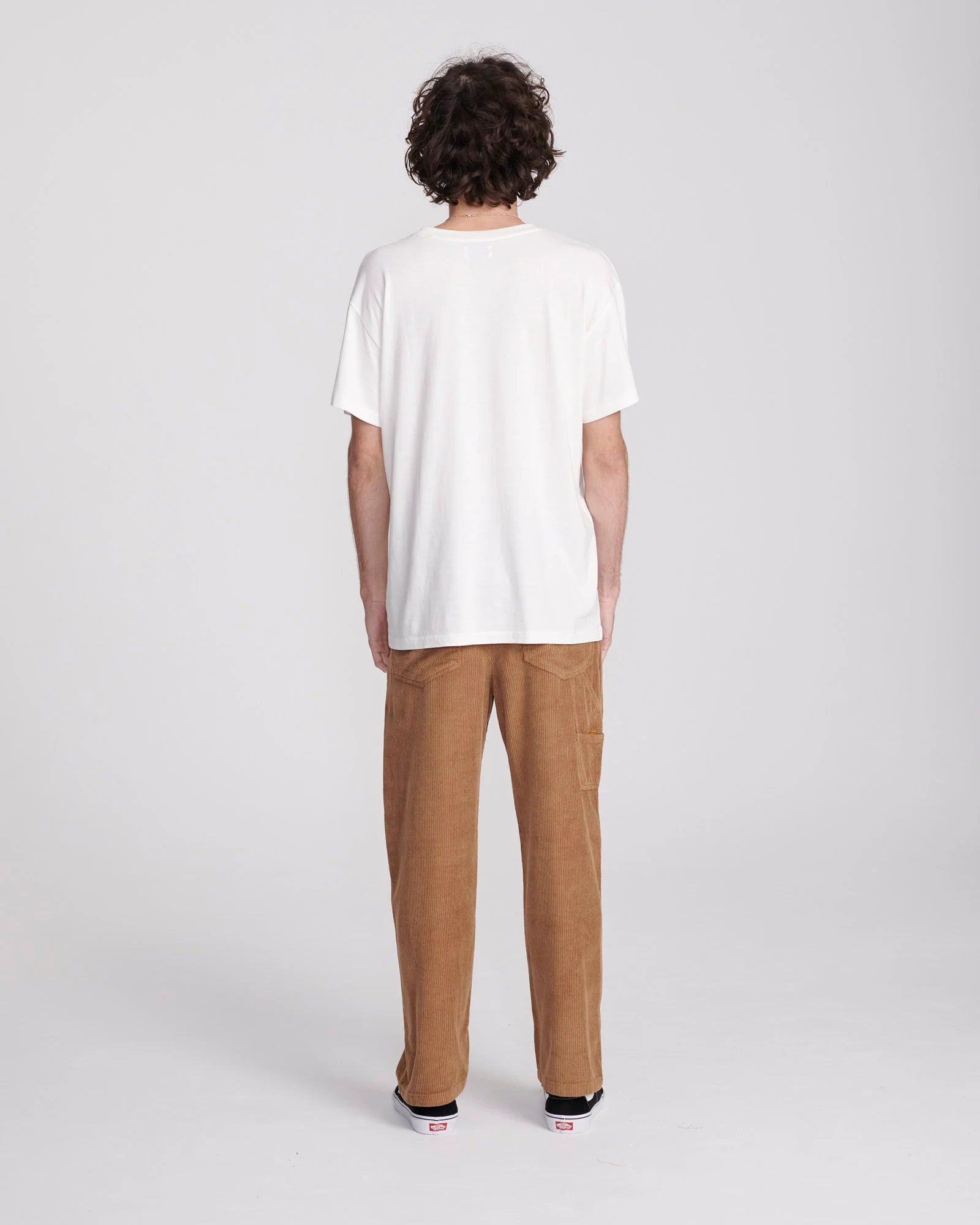 PEATY CORD 5 PKT PANT | CAMEL