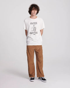 PEATY CORD 5 PKT PANT | CAMEL