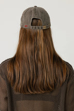 Pinky & Kamal Hibiscus Cap Washed Brown