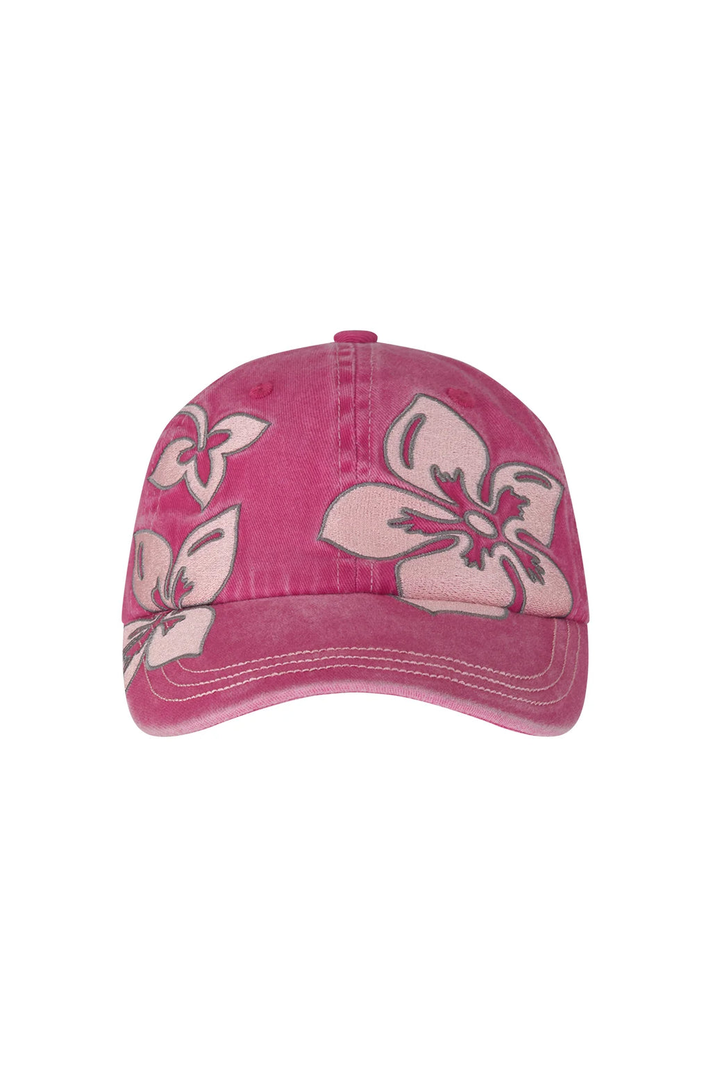 Pinky & Kamal Hibiscus Cap Washed Pink