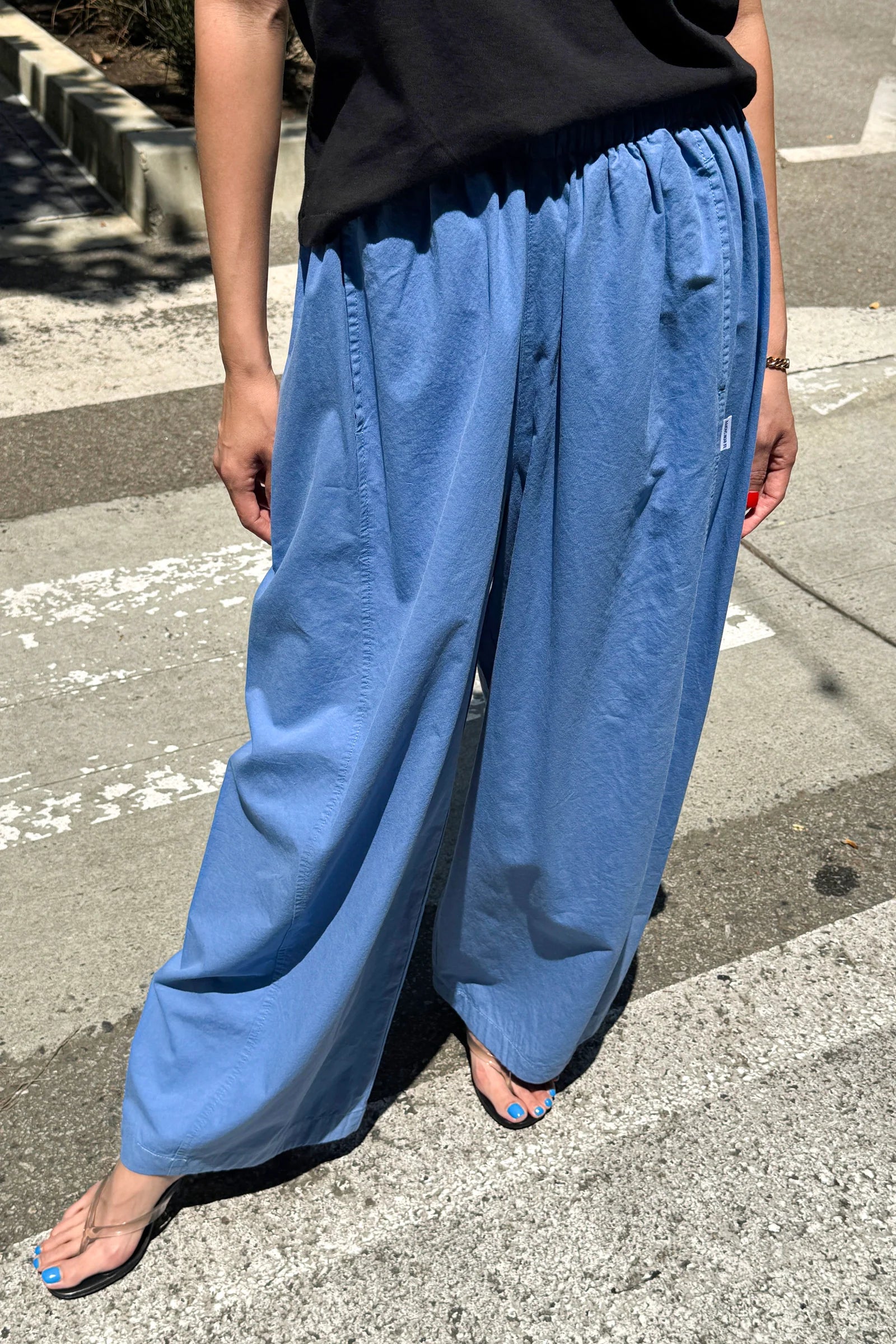 PARACHUTE PANTS | SLATE BLUE