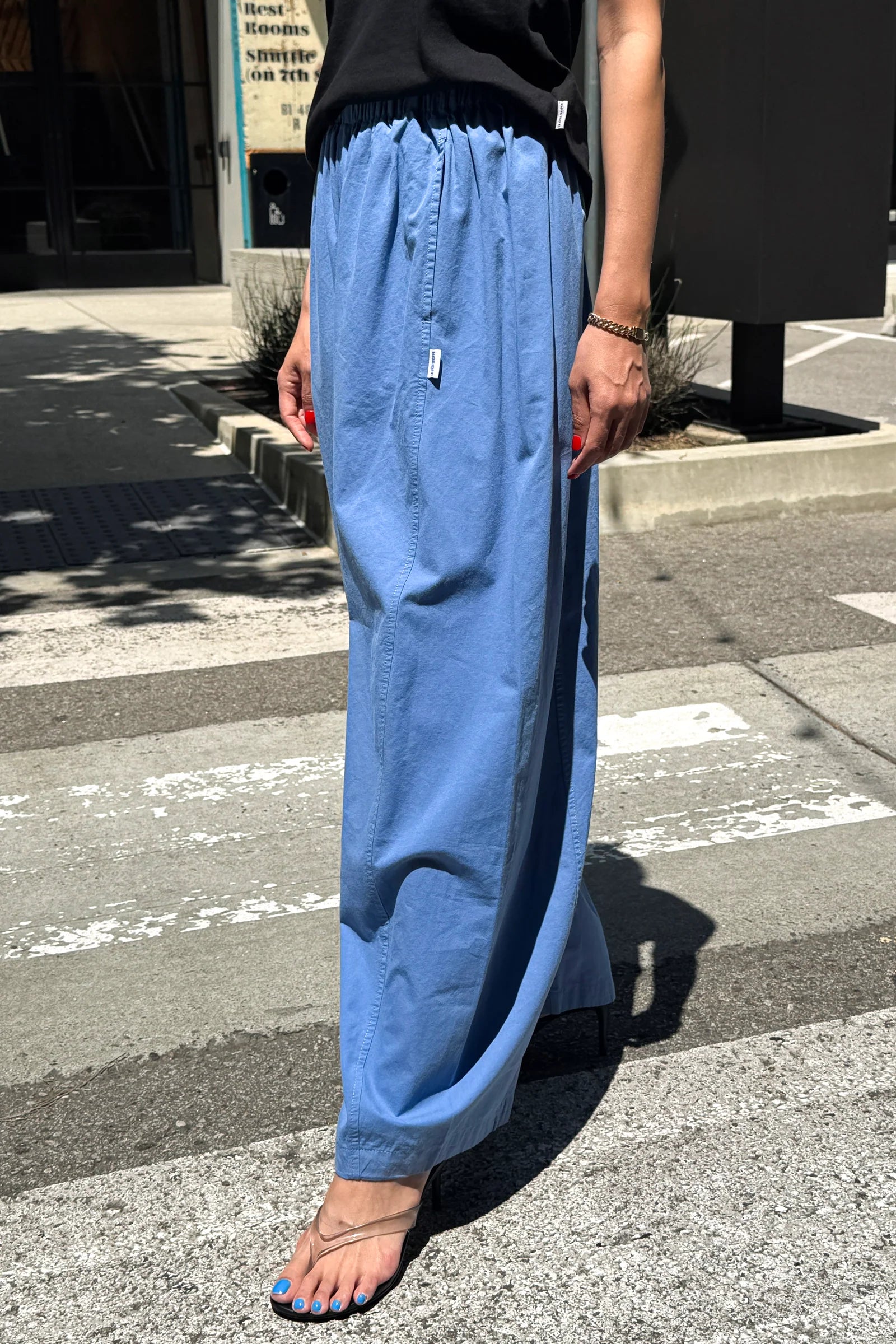 PARACHUTE PANTS | SLATE BLUE