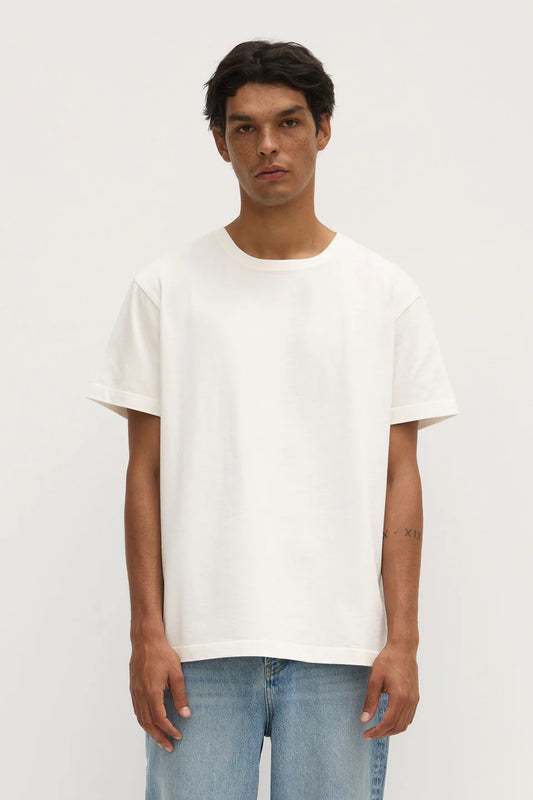 PARKER SHORT SLEEVE TEE | ANTIQUE WHITE