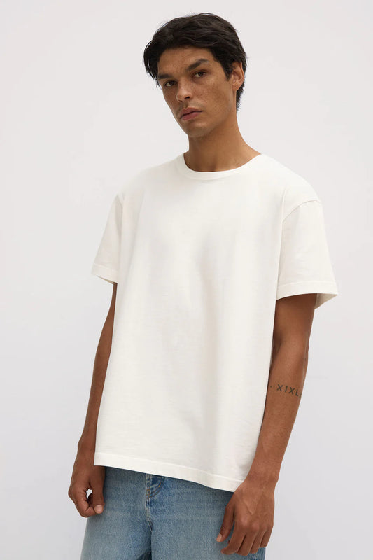 PARKER SHORT SLEEVE TEE | ANTIQUE WHITE