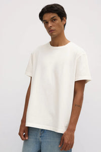 PARKER SHORT SLEEVE TEE | ANTIQUE WHITE