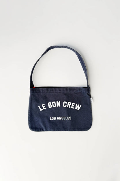 Le Bon Shoppe Petite Happy Carry Bag Coal & White