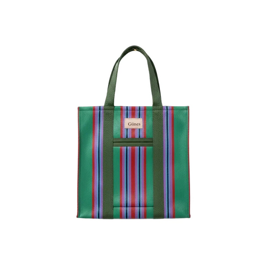 Gunes Swim Box Tote Teal