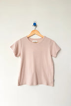 Le Bon Shoppe Pointelle Babe Tee Baby Pink