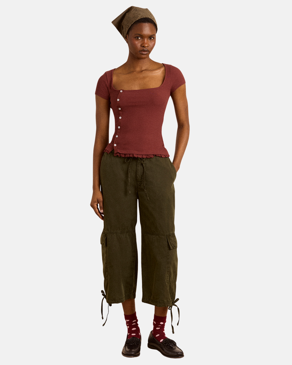 Damson Madder Posie Ss Top Burg