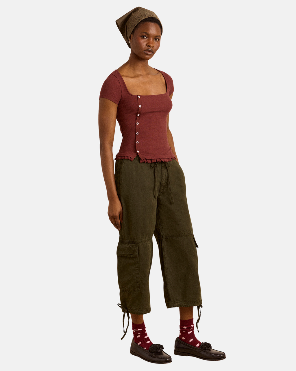Damson Madder Posie Ss Top Burg