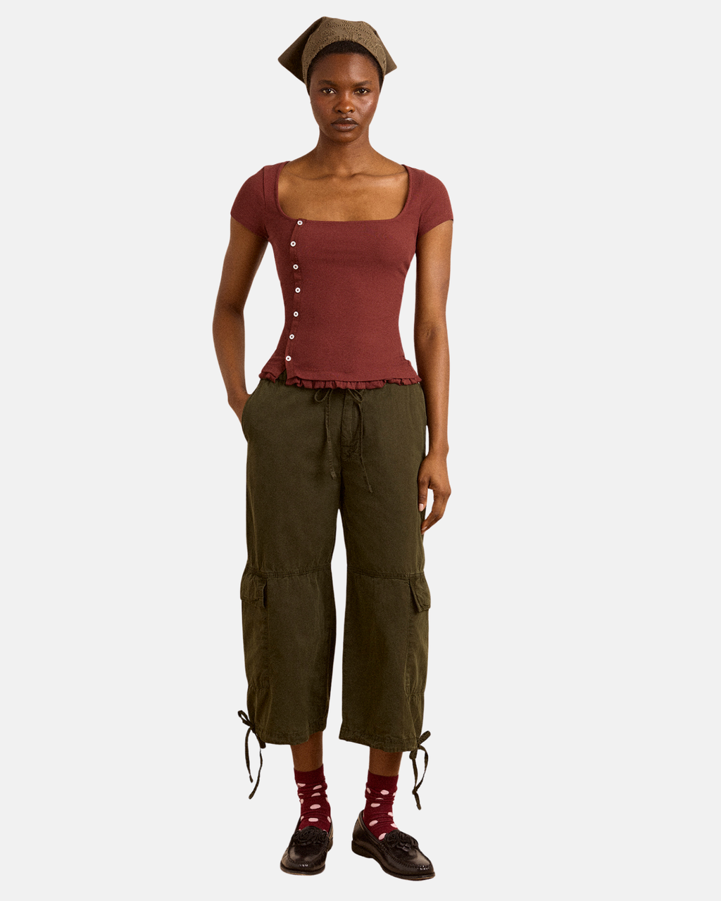 Damson Madder Posie Ss Top Burg
