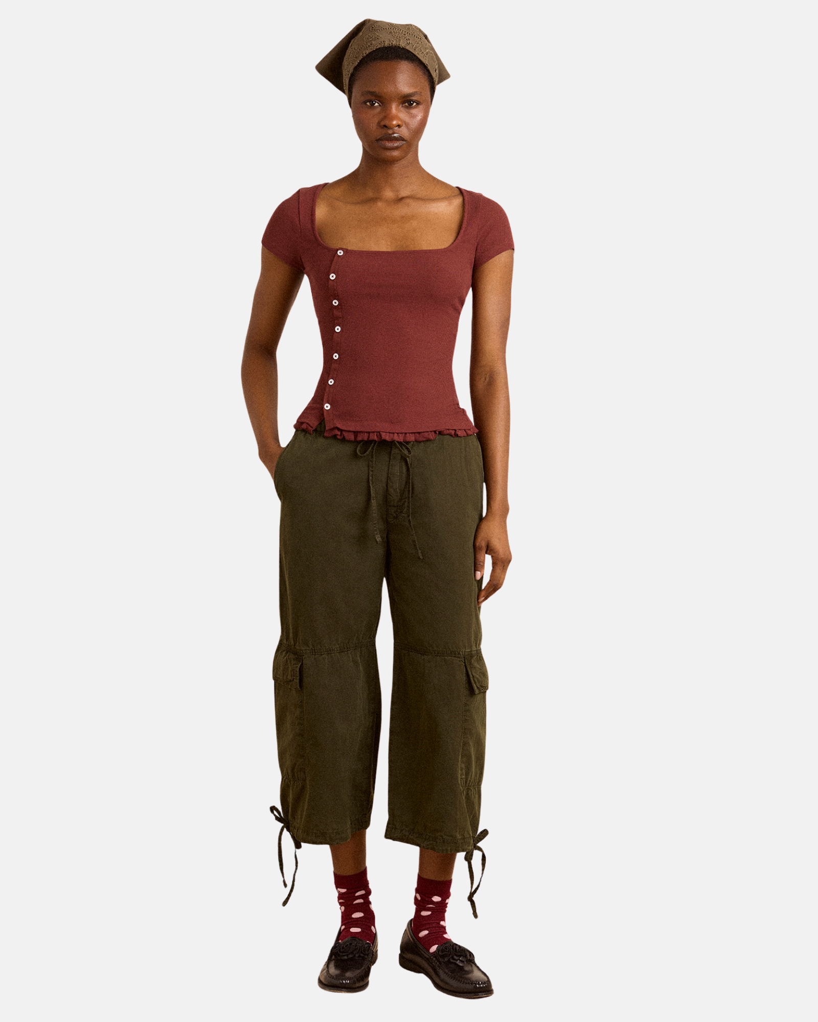 Damson Madder Posie Ss Top Burg