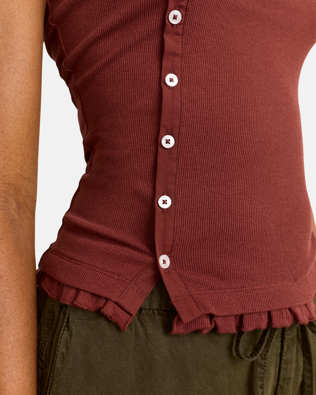 Damson Madder Posie Ss Top Burg