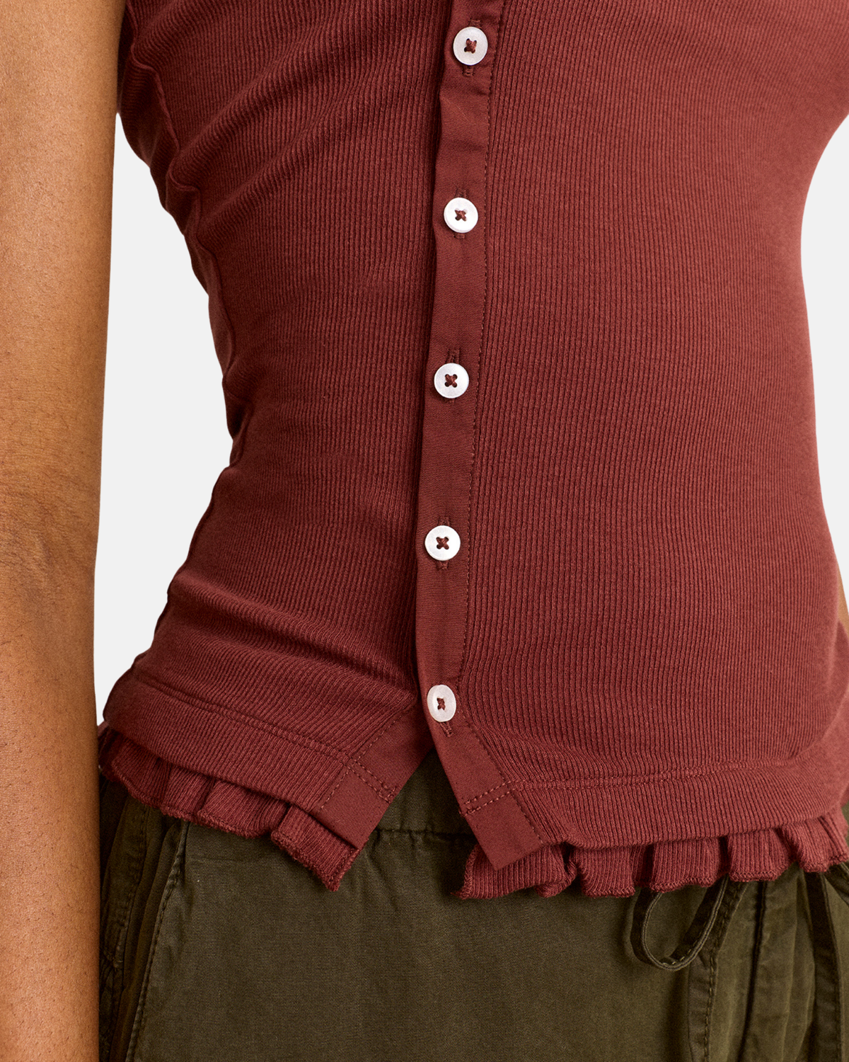 Damson Madder Posie Ss Top Burg