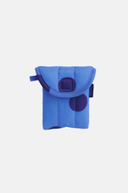 Baggu Puffy Earbuds Case Blue Polka Dot