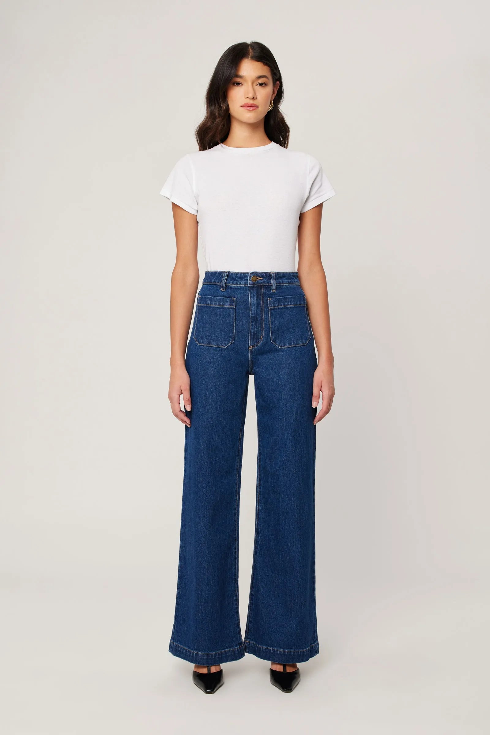 SAILOR JEAN LONG | ECO RUBY BLUE