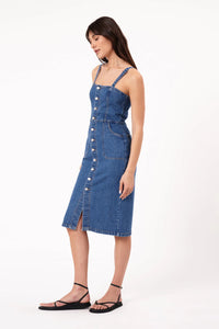 VENICE DRESS | ORGANIC VINTAGE BLUE