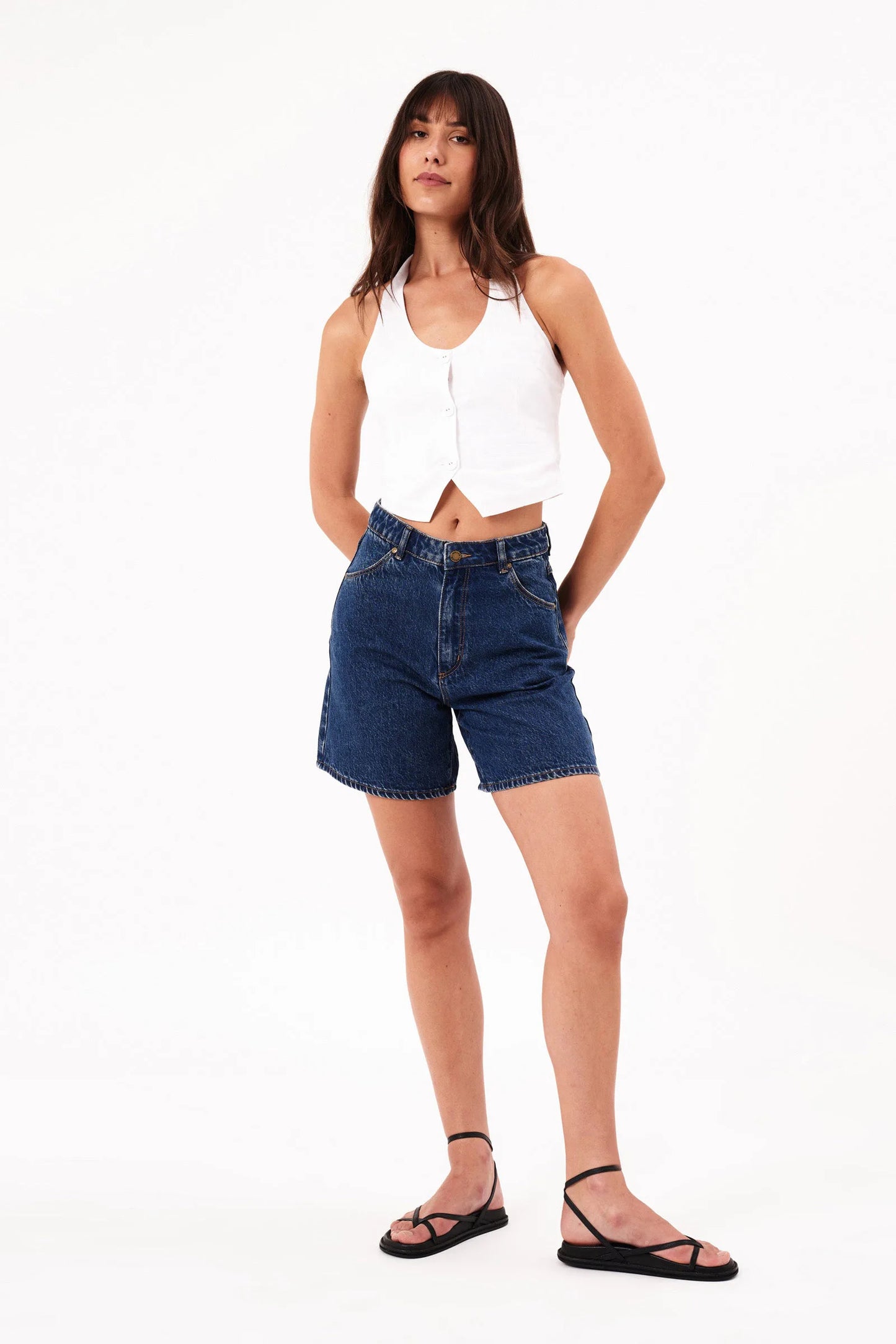 SUPER MIRAGE SHORT RUBY BLUE | DARK BLUE