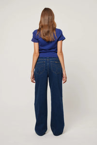 STEVIE RELAXED JEAN | DARK VINTAGE INDIGO