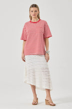 OFF DUTY TEE | CANDY STRIPES