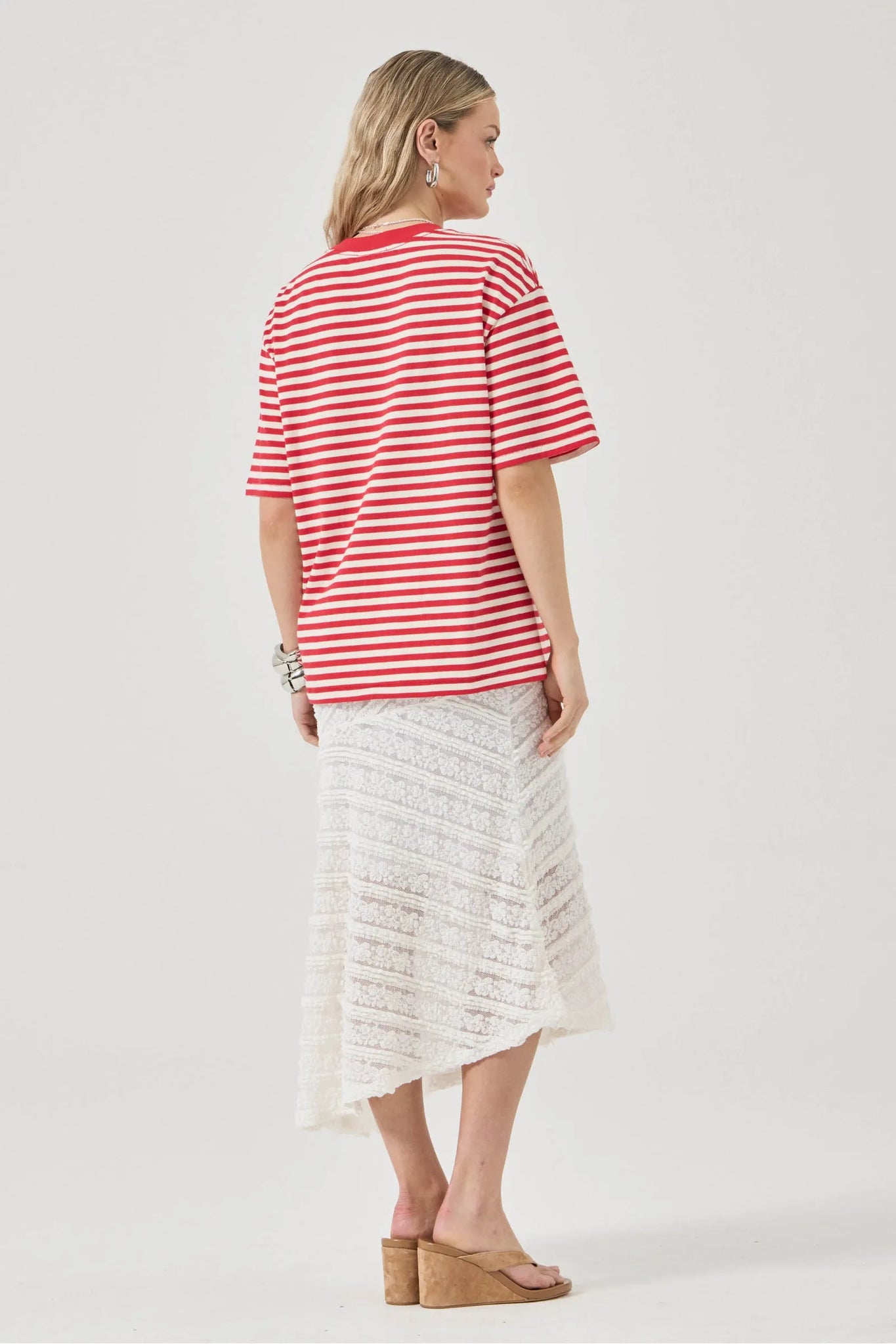 OFF DUTY TEE | CANDY STRIPES
