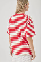 OFF DUTY TEE | CANDY STRIPES