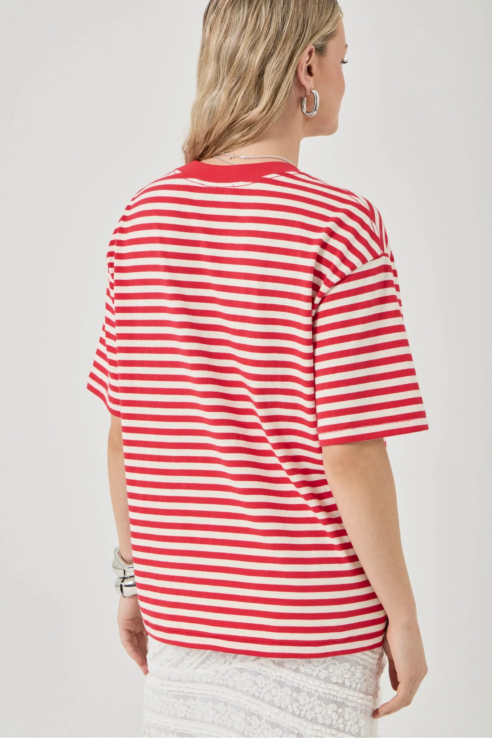 OFF DUTY TEE | CANDY STRIPES