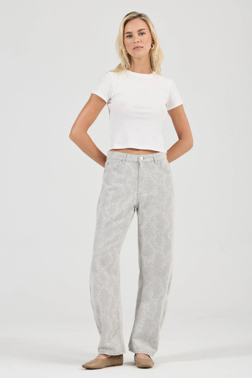 ARC BARREL JEAN LONG | PYTHON