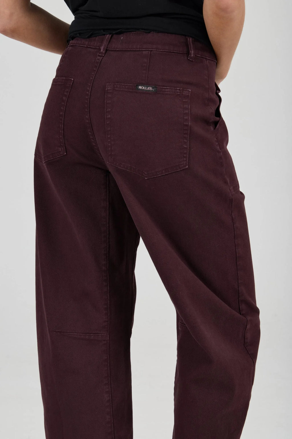 GIGI BARREL TRADE JEAN | DARK CHERRY
